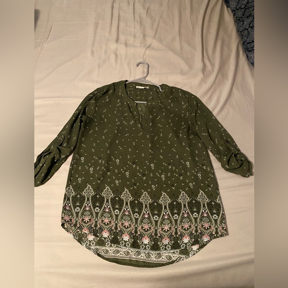 Kohls green tunic
